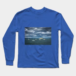 Casco Bay Portland Harbor Maine Long Sleeve T-Shirt